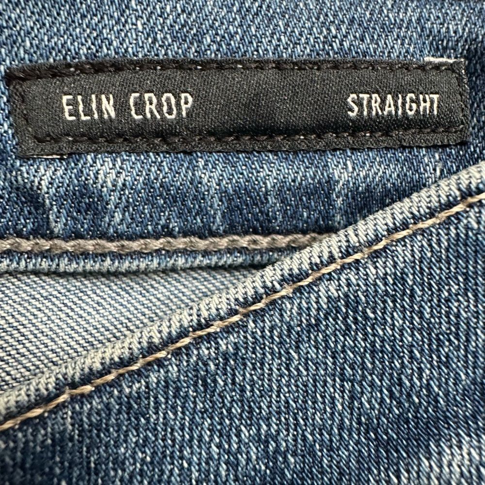 NWT EDWIN Women’s Elin Crop Straight Leg Jeans - Size 24 - Picture 6 of 9